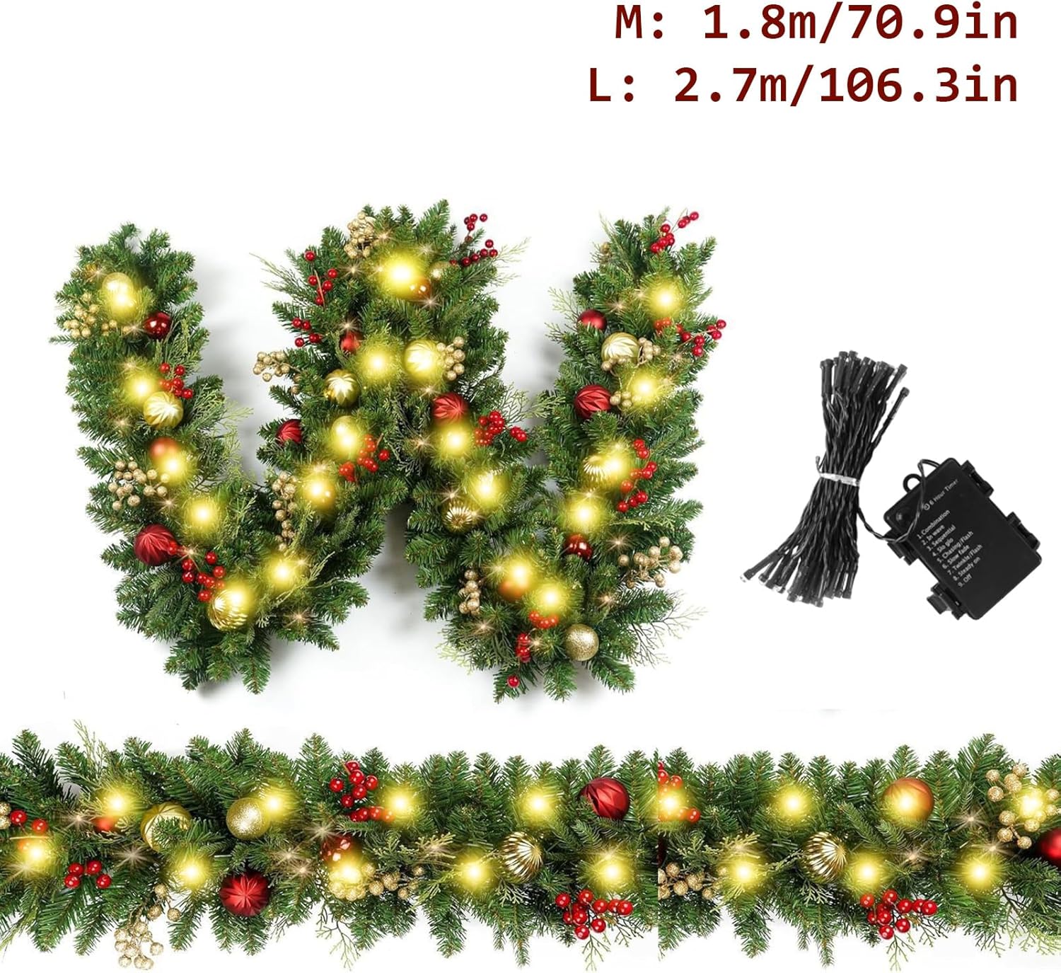 Portable Festival Garlands Branch Hanging Centerpieces for Customizable Mantels Fireplaces Bookshelf Arrangement PVC Christmas Branch Hanging Centerpieces