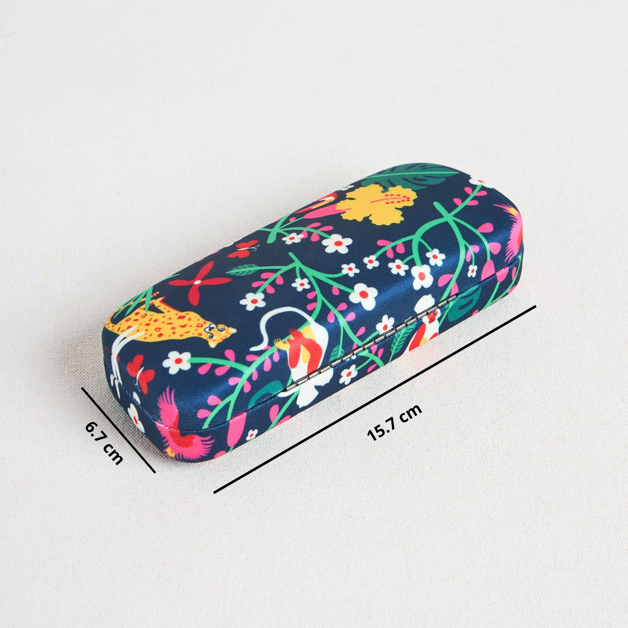 Chumbak Eyewear Case Box for Women, Specs Case, Sunglass Cover and Organizer Box for Ladies/Girls, Sunglass Organizer, Spectacle Box, Stylish Glasses Cover, Protective Eyewear Case - Image 4 thumbnail