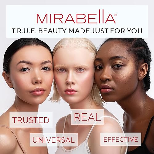 Miniatura 6 de Mirabella Invincible For All HD - Base de maquillaje de cobertura completa, base líquida para pieles sensibles y todo tipo de piel con beneficios