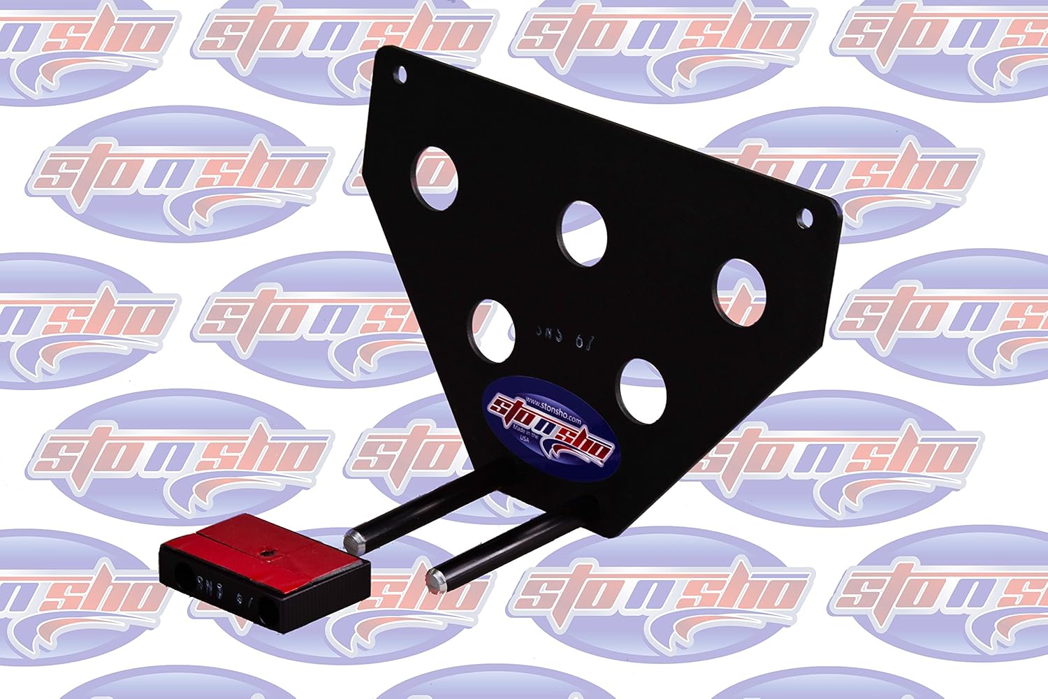 STO N SHO Front License Plate Bracket Compatible with 2017-2020 BMW X4 M40i and X5M (Upper Mount) (SNS106)