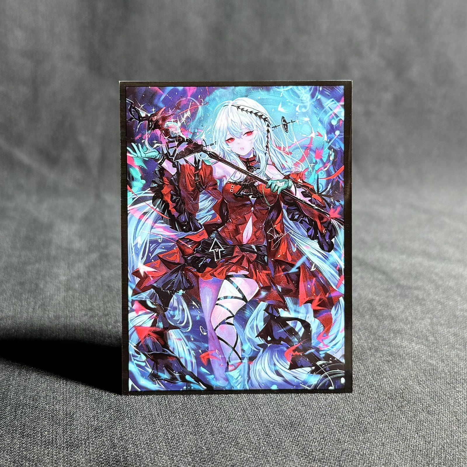 60 PCS Anime Card Sleeves for MTG/PTCG, 67 X 92mm Card Sleeves Compatible  with Standard Size Board Game Trading Cards : Amazon.sg: Toys