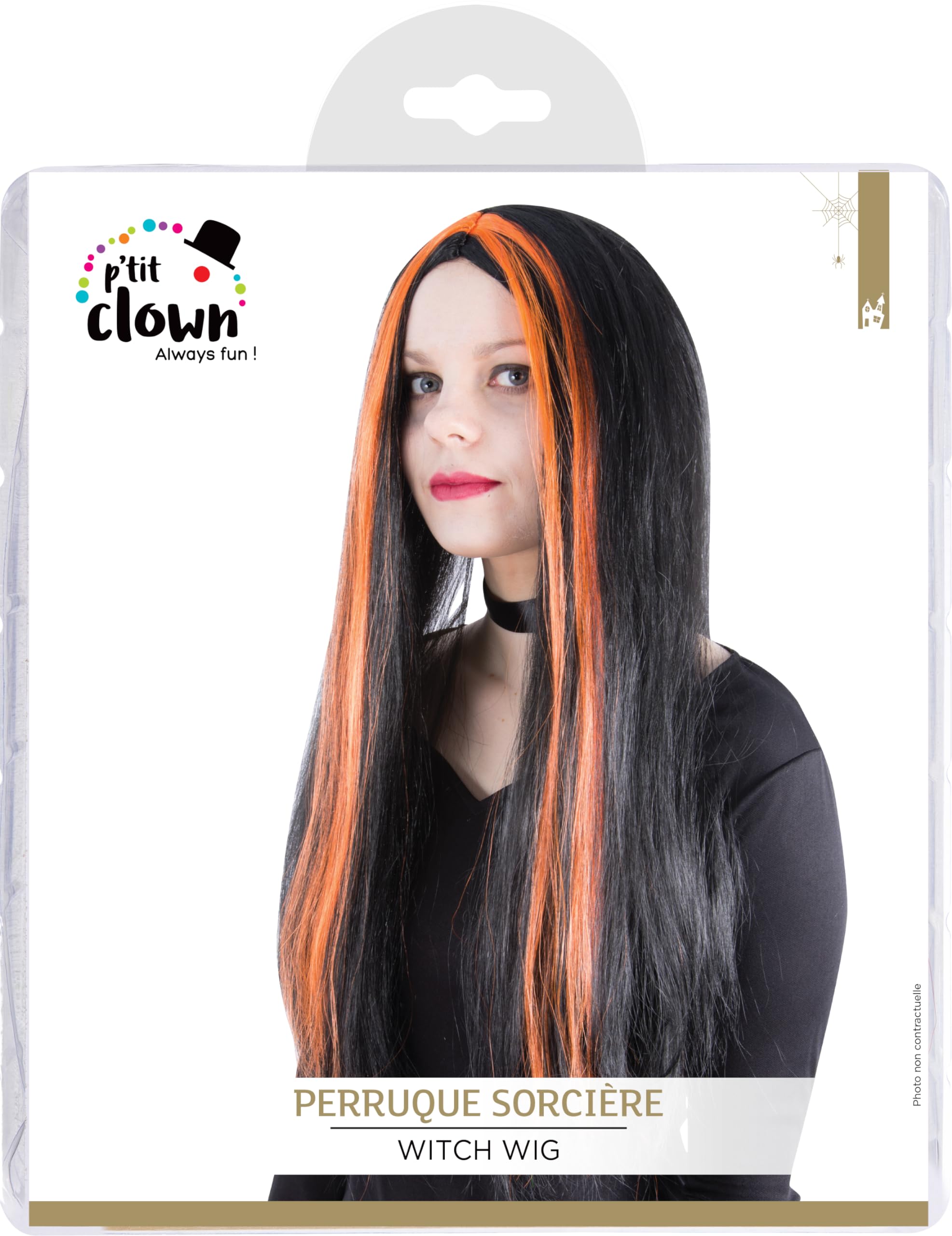 Balding Perücke – Glatzen-Look Mit Haarkranz, Ideal Für Clown Oder Verrückter Wissenschaftler Kostüm, Rot