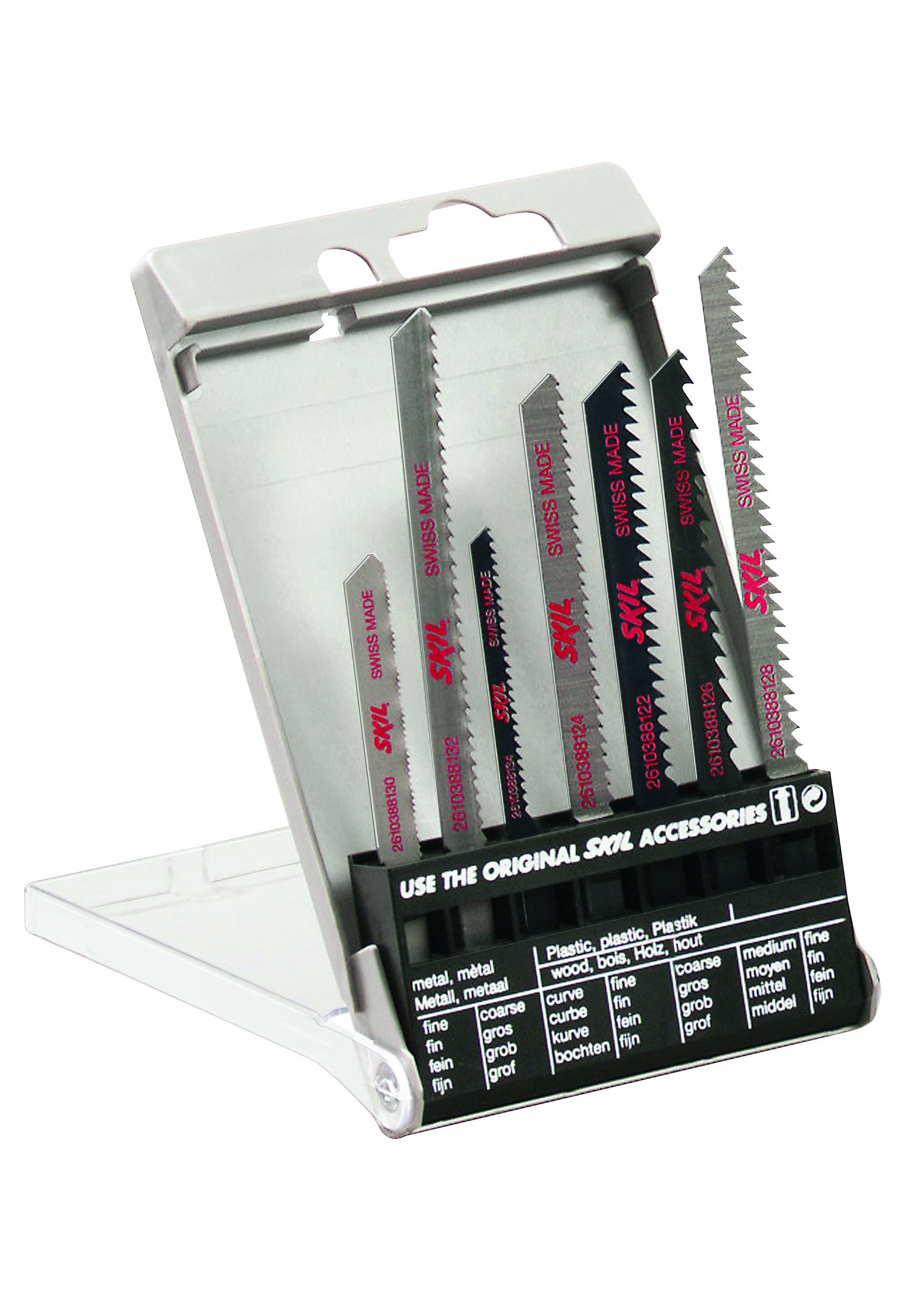 Skil 7-teiliger Stichsägeblatt-Satz T-Schaft 2610388138 : Amazon  