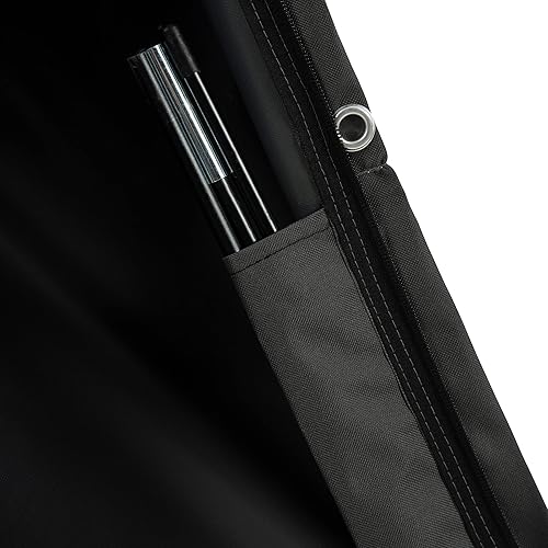 Miniatura 8 de Pure Garden Cubierta para sombrilla de patio, protección impermeable resistente para sombrillas de mercado de hasta 11.5 pies redondos o 7.5 pies