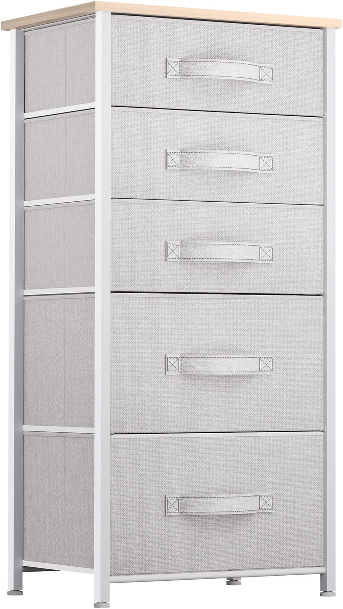 YITAHOME Storage Dresser, Light Grey