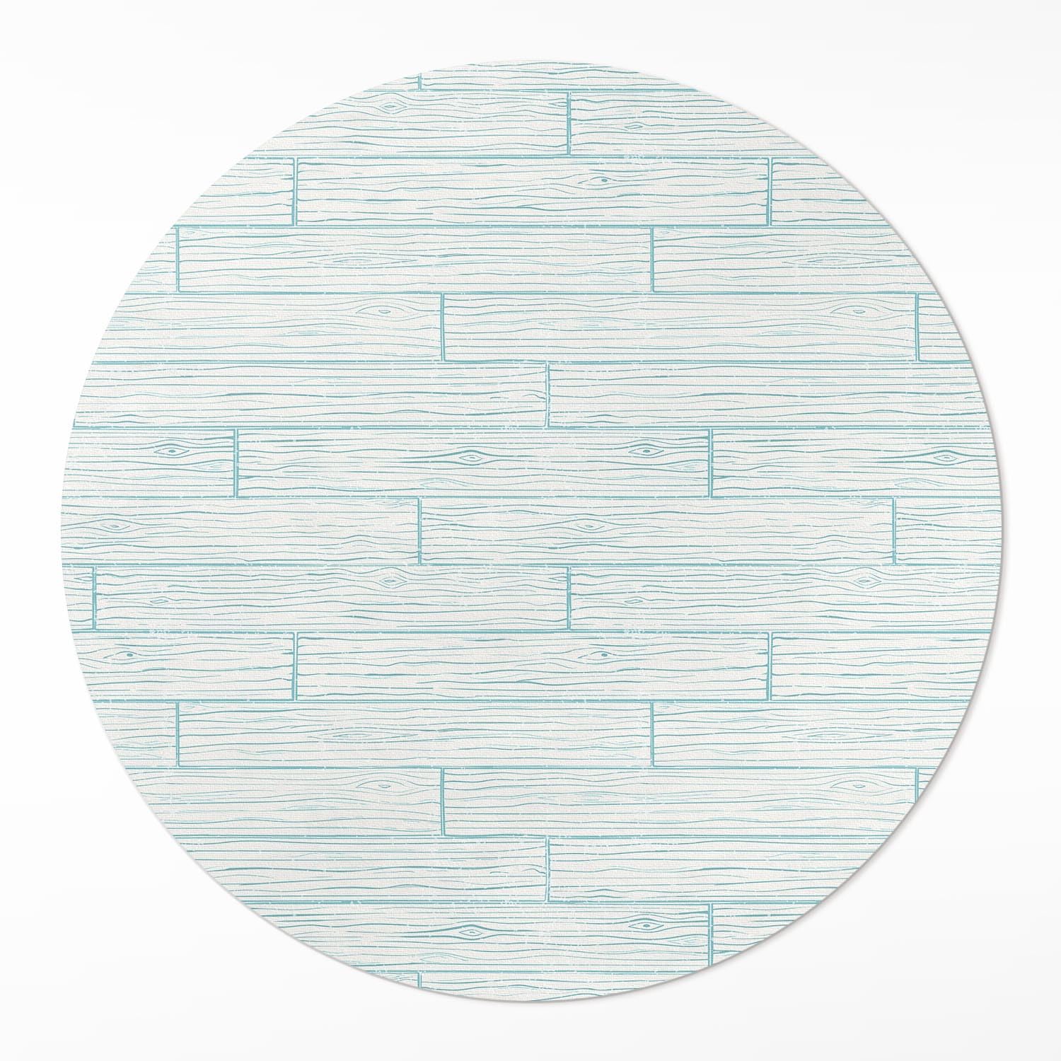 Tapis vinyle ø100 cm résistant à la rayure et entretien facile pour cuisine et chambre