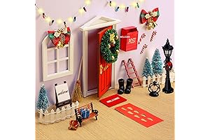 Charming Elf Door Fairy Door Kit for Your Tiny Fairy Tale