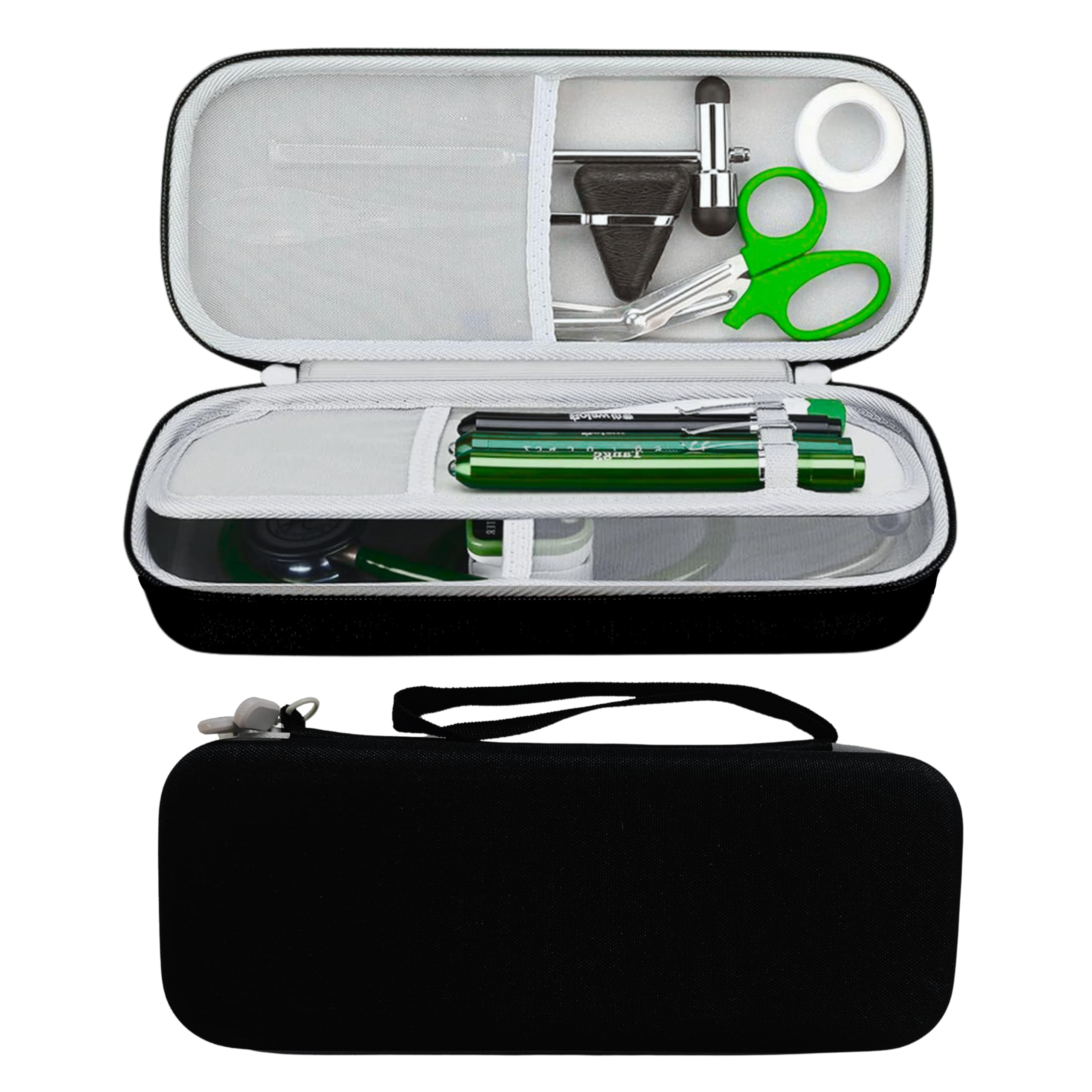 OFIXO (Stethoscope -02) Travel Carrying Classic Durable and Protective Stethoscope Case - Ideal for Doctors, Nurses and Medical Professionals & Cardiology, Master Cardiology, Electronic Models (B0CQP2F3QL) Amazon Price History, Amazon Price Tracker