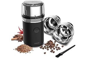 COSORI Professional Wet and Dry Electric Grinder: Grind Spices, Seeds, Herbs, and Coffee to Perfection
