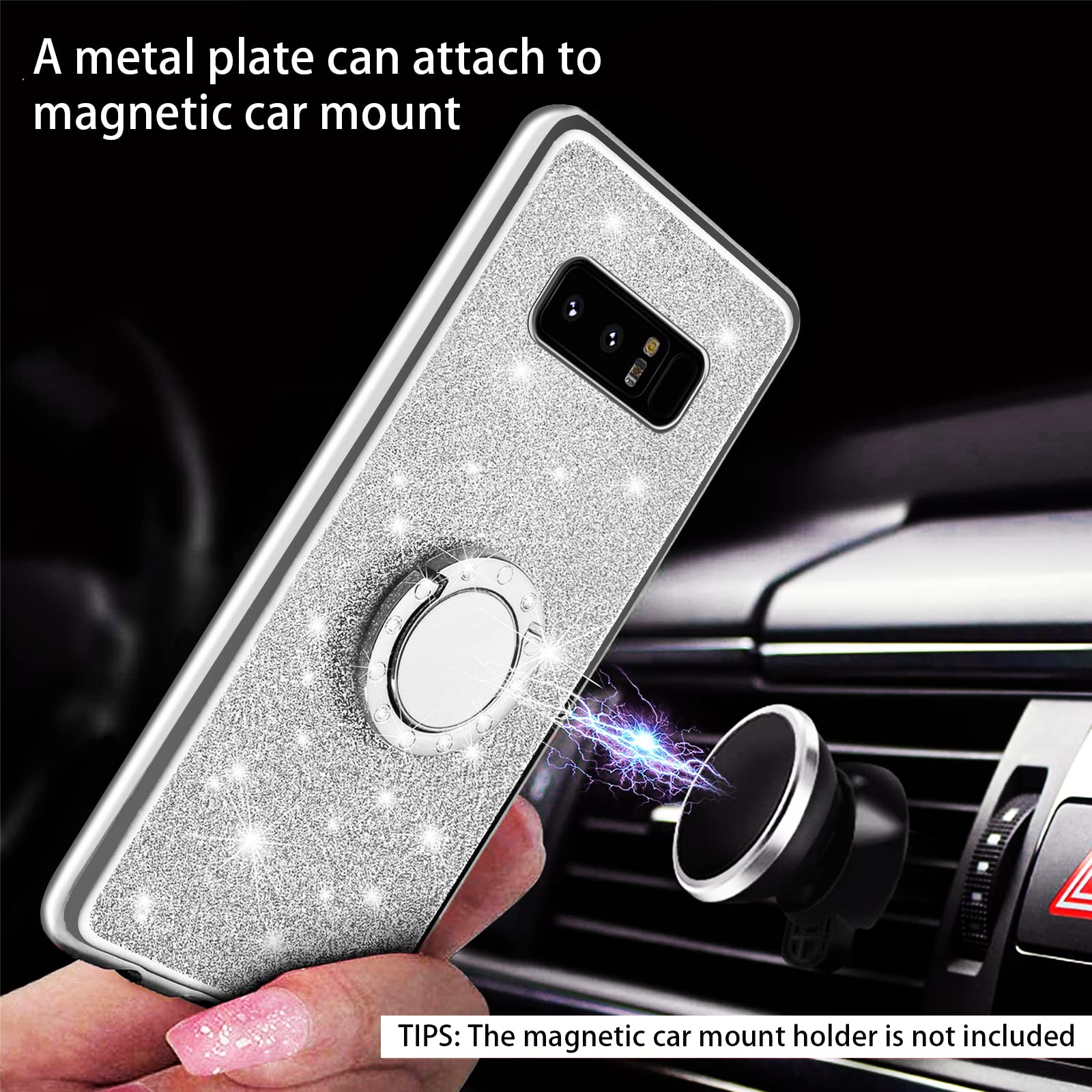 Amazon.com: for Samsung Galaxy Note 8 Case (6.3-inch) Clear