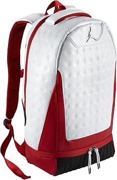 Nike Air Jordan Retro 13 - Mochila para portátil, blanco/rojo gym/negro,  Una talla : Amazon.com.mx: Electrónicos
