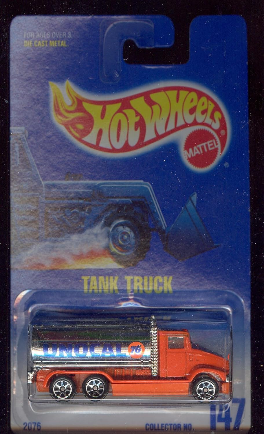 Hot Wheels 1991-147 Tank Truck 1:64 Scale