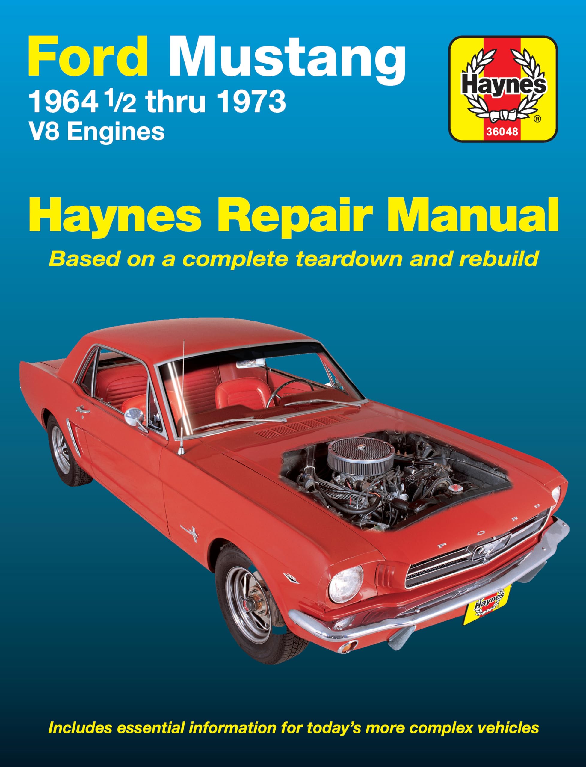 Ford Mustang, Mach 1, GT, Shelby, & Boss V-8 (64-73) Haynes Repair Manual