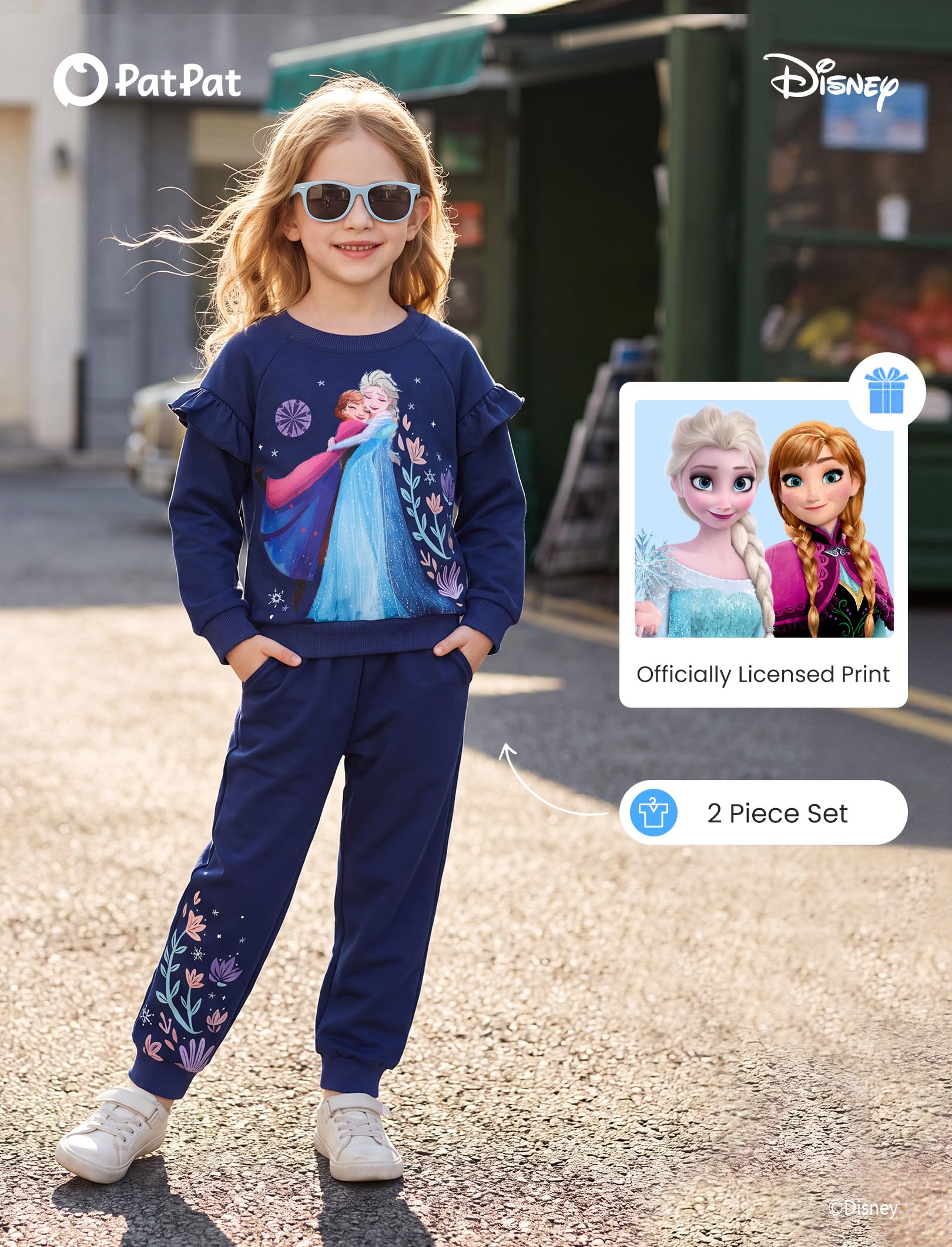 Disney Kids Clothes Girls Conjunto de pantalón para niñas Niñas