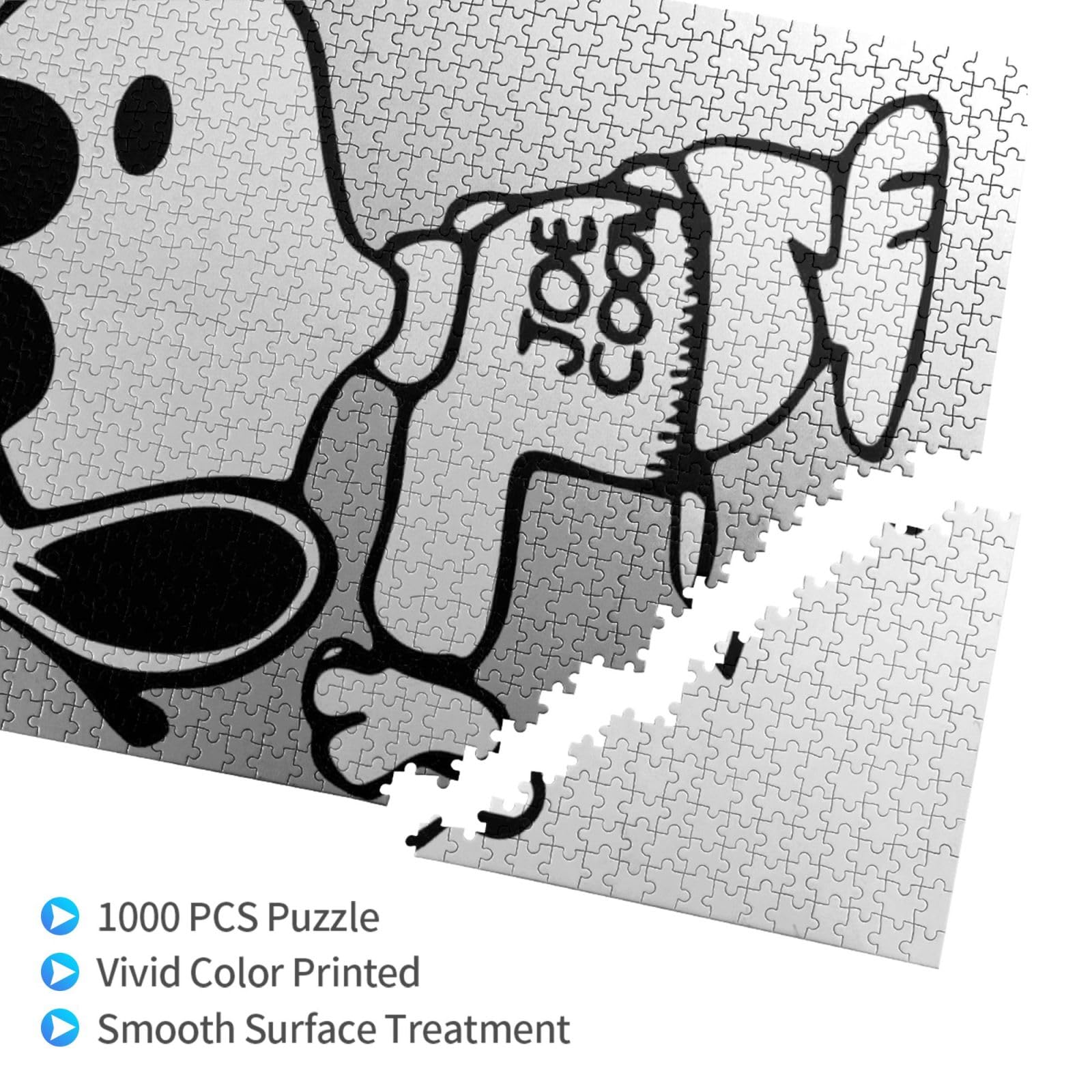 Amazon.co.jp: スヌーピー(1) アニメ ジグソーパズル 木製 1000ピース