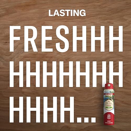 Miniatura 4 de Old Spice Desodorante sin aluminio para hombre, spray corporal seco, Fiji, protección contra olores 247, 4.3 onzas (paquete de 3)