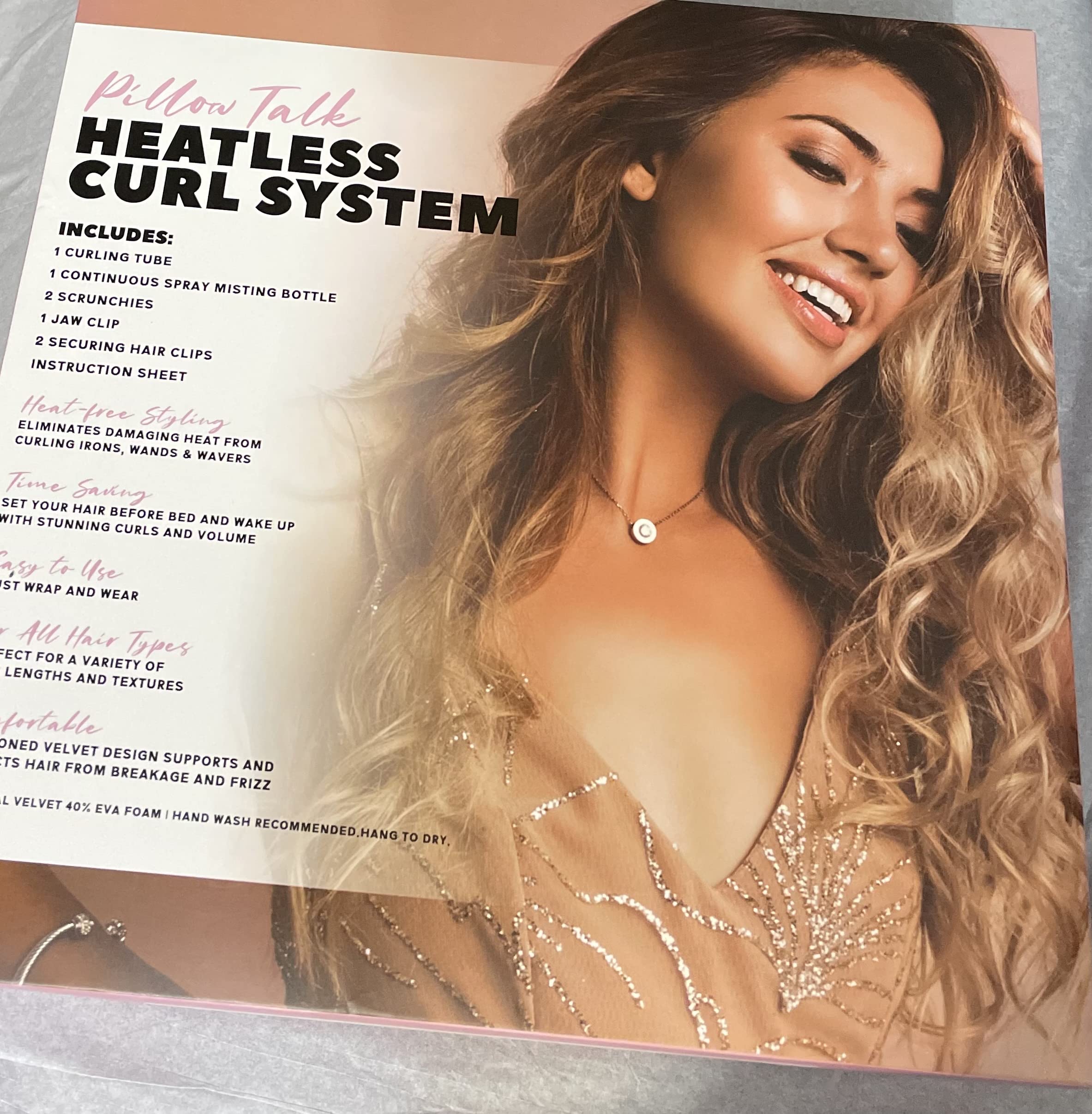 Generic Heatless Curl System, Round Hair Iron