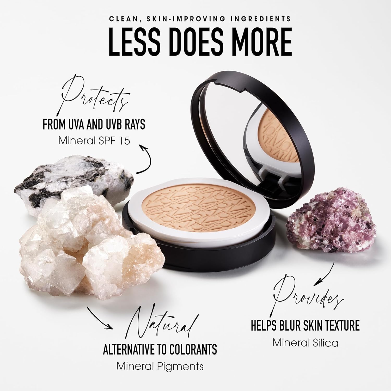 bareMinerals Original Pressed Powder Foundation Mineral SPF 15 – Talc-Free, Luminous Finish, Buildable Coverage, Vegan, Clean Beauty - Image 7