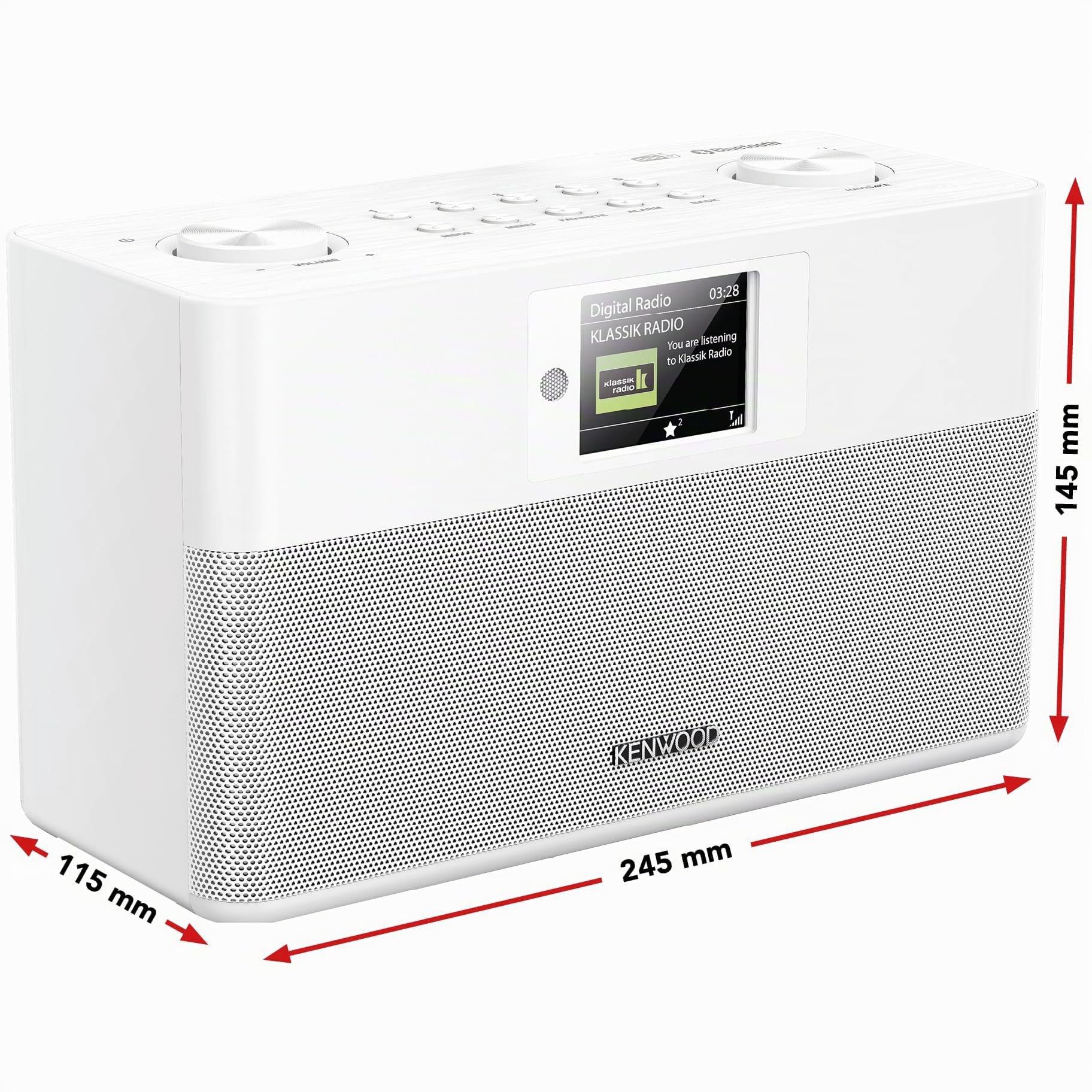 Radio Kenwood CR-ST100S-W