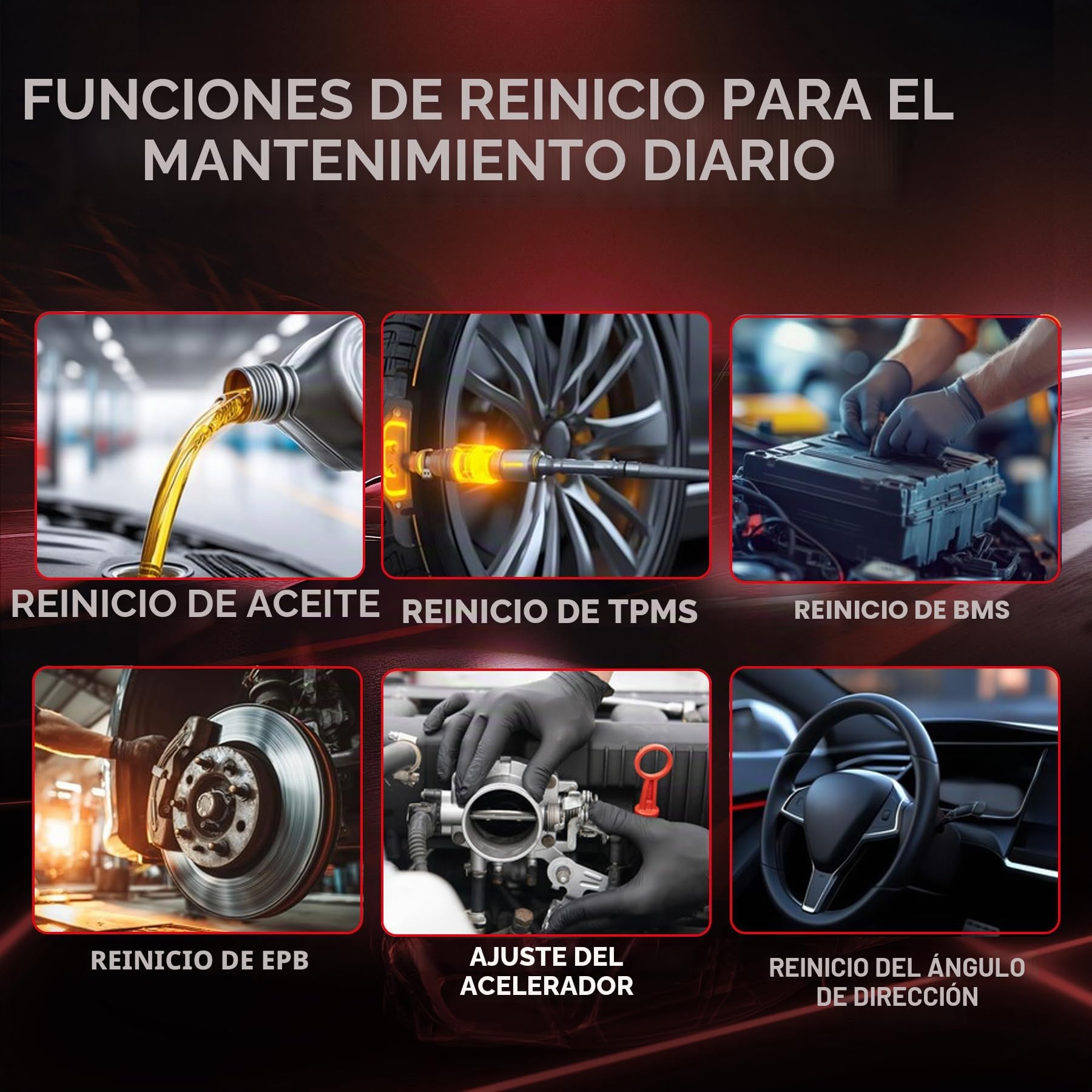 Launch X-431 Pro SE Equipo de diagnóstico OBD2, Lectura de Fallos de Todos los Sistemas, 38 Funciones de Servicio (Aceite/EPB/DPF/batería), función VAG, Soporte Can FD y DoIP, con Bluetooth y Cable.