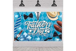 Father's Day Tie and Beard Backdrop Photography