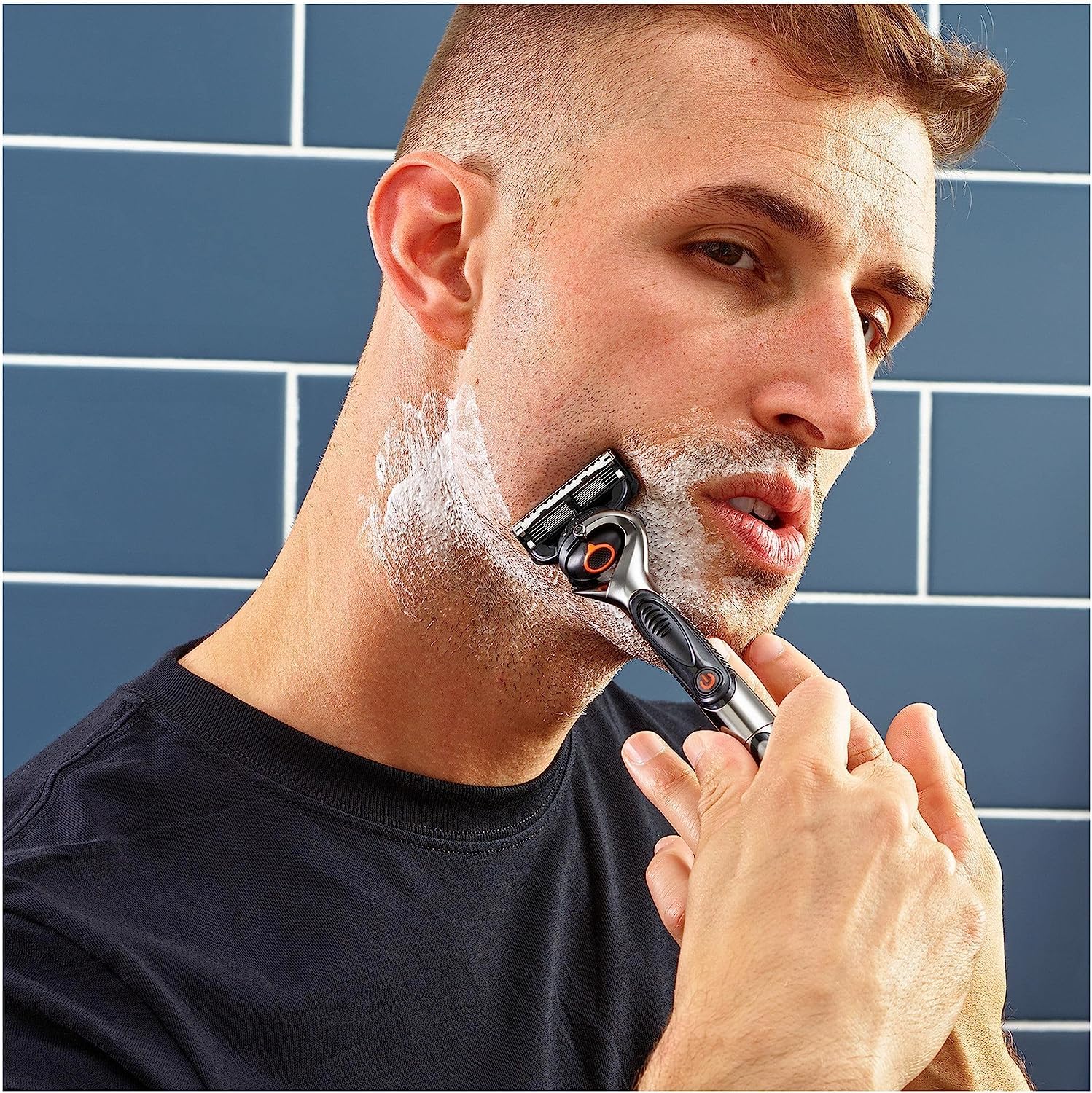 Gillette ProGlide Power Rasierklingen, 12 Ersatzklingen für Nassrasierer Herren mit 5-fach Klinge