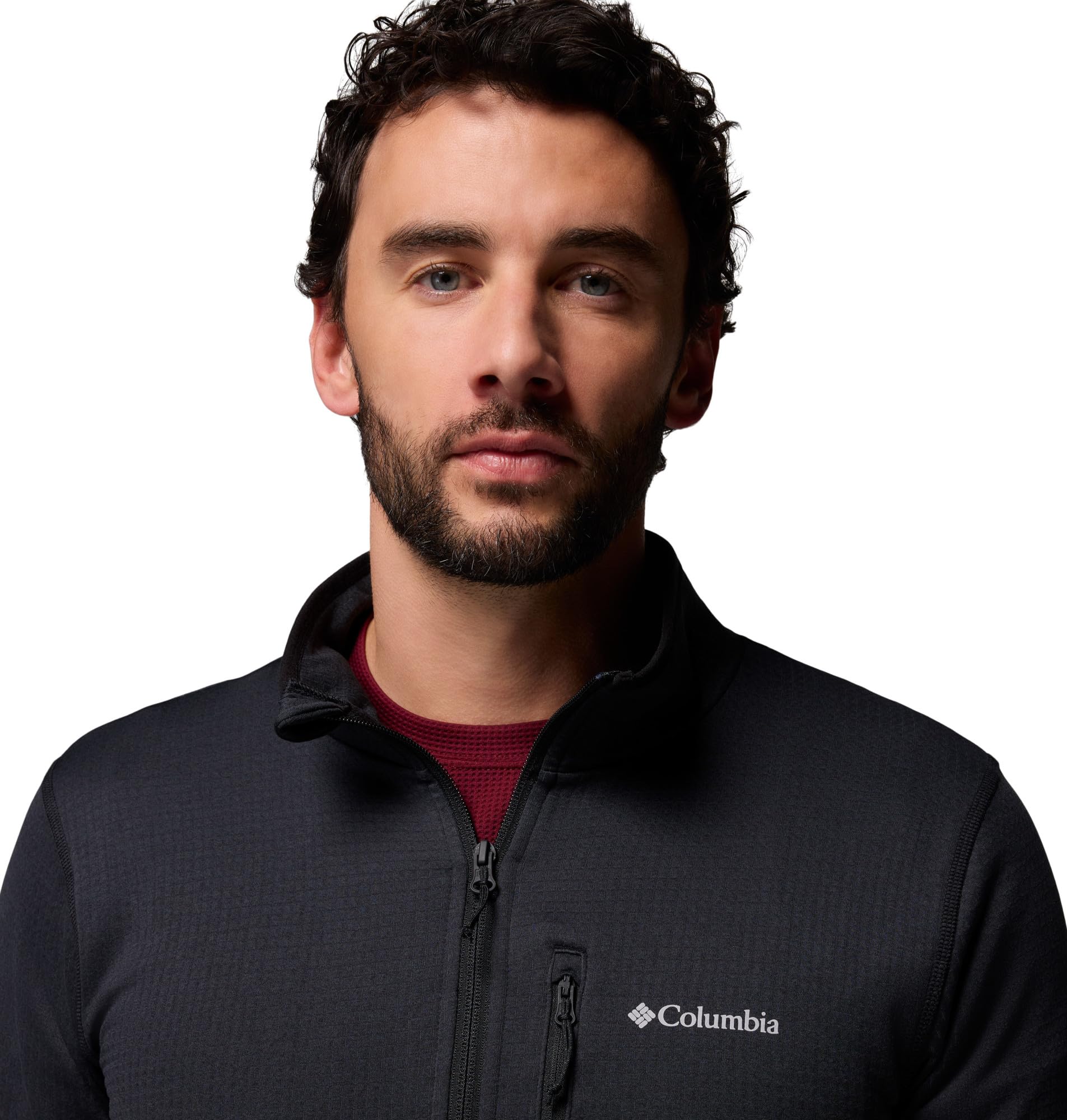 Columbia Herren Essential Hike Grid Fleece Half Zip Fleece-Jacke (1er Pack)
