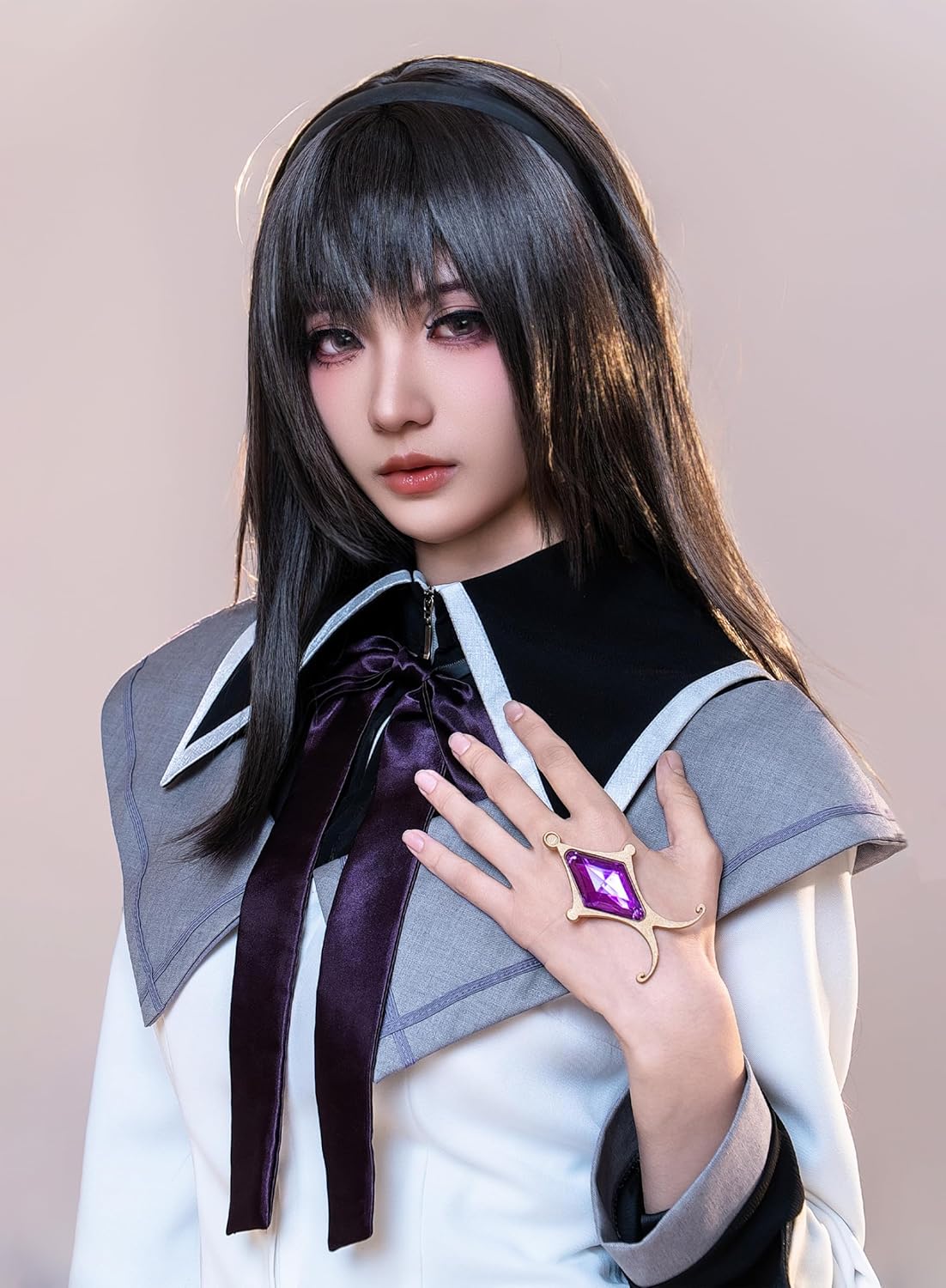 OSIAS Women Akemi Homura Cosplay Costume - Image 3