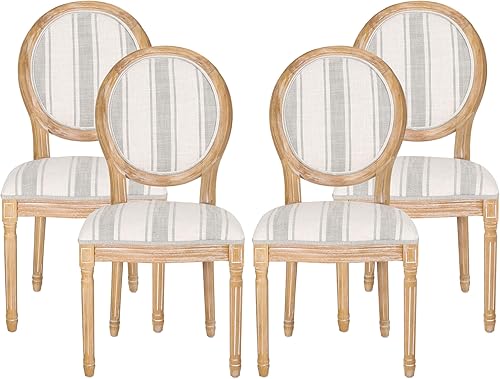 Miniatura 22 de Christopher Knight Home Phinnaeus Silla de comedor de tela beige de poliéster (juego de 2), juego de 2 piezas Beige,Verde azulado