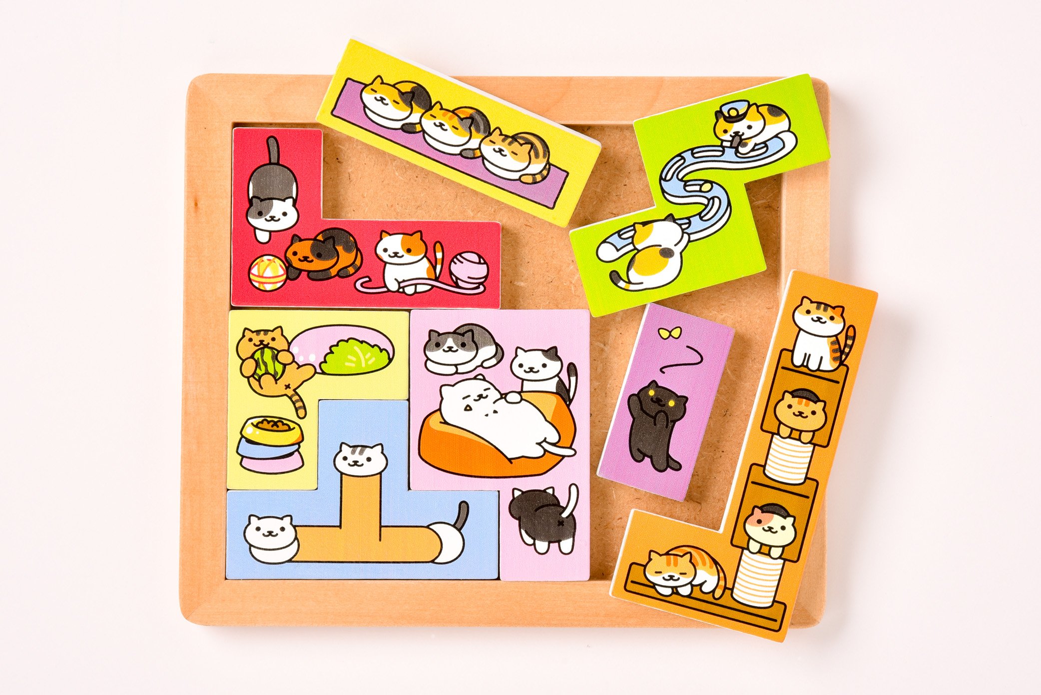 Amazon | ねこあつめ つめねこパズル | ジグソーパズル | おもちゃ