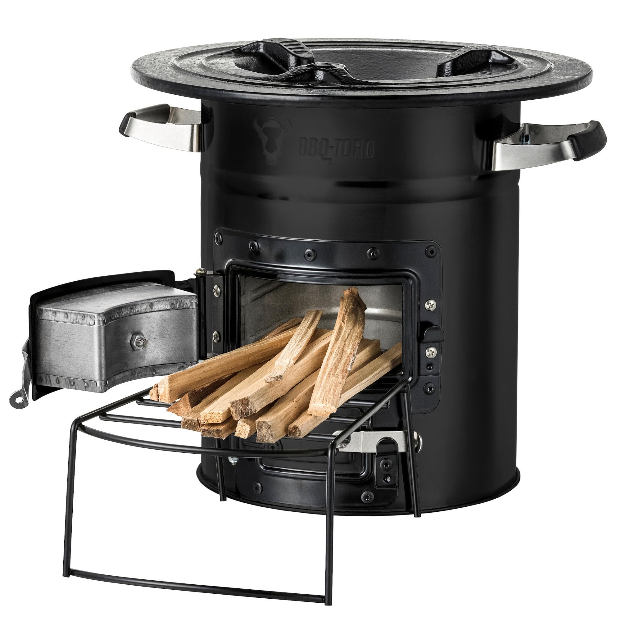 BBQ-TORO Four à Missiles #2 Acier Inoxydable Rocket Stove