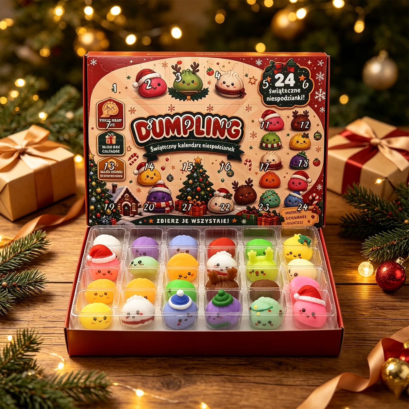Christmas Dumpling 𝓢𝓺𝓾𝓲𝓼𝓱𝔂 Advent Calendar 2026 24 Days，Q