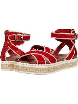 mia red sandals