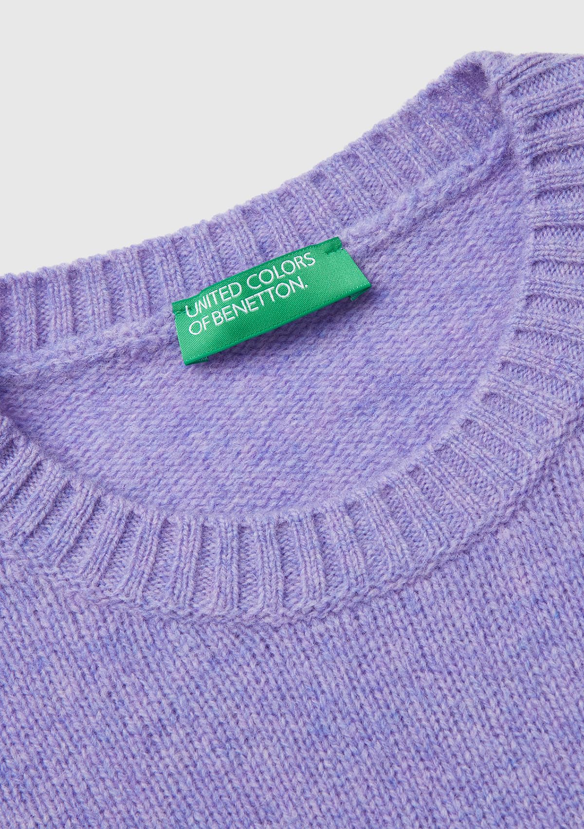 United Colors of Benetton Maglia G/C M/L 103me1n23 Maglione Donna (Pacco da 1)