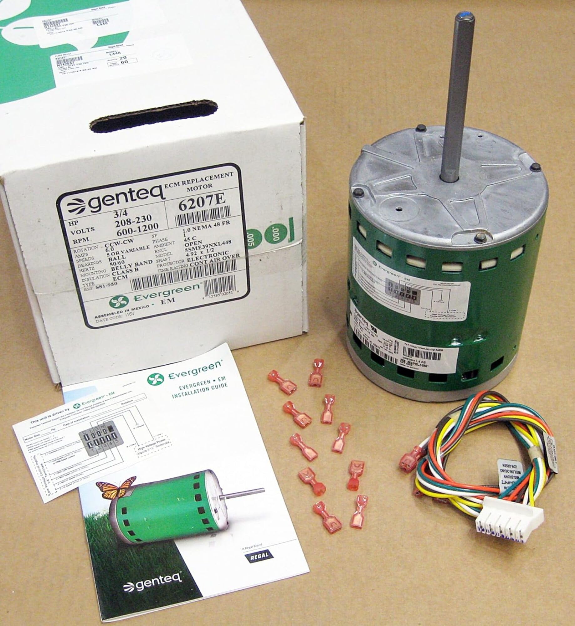 Diversitech 6207E Evergreen EM ECM,3/4HP,208V