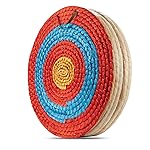 KAINOKAI Traditional Hand-Made Straw Archery Target,Arrow Target for Recurve Bow Longbow or Compound Bow(20in / 5 Layers)