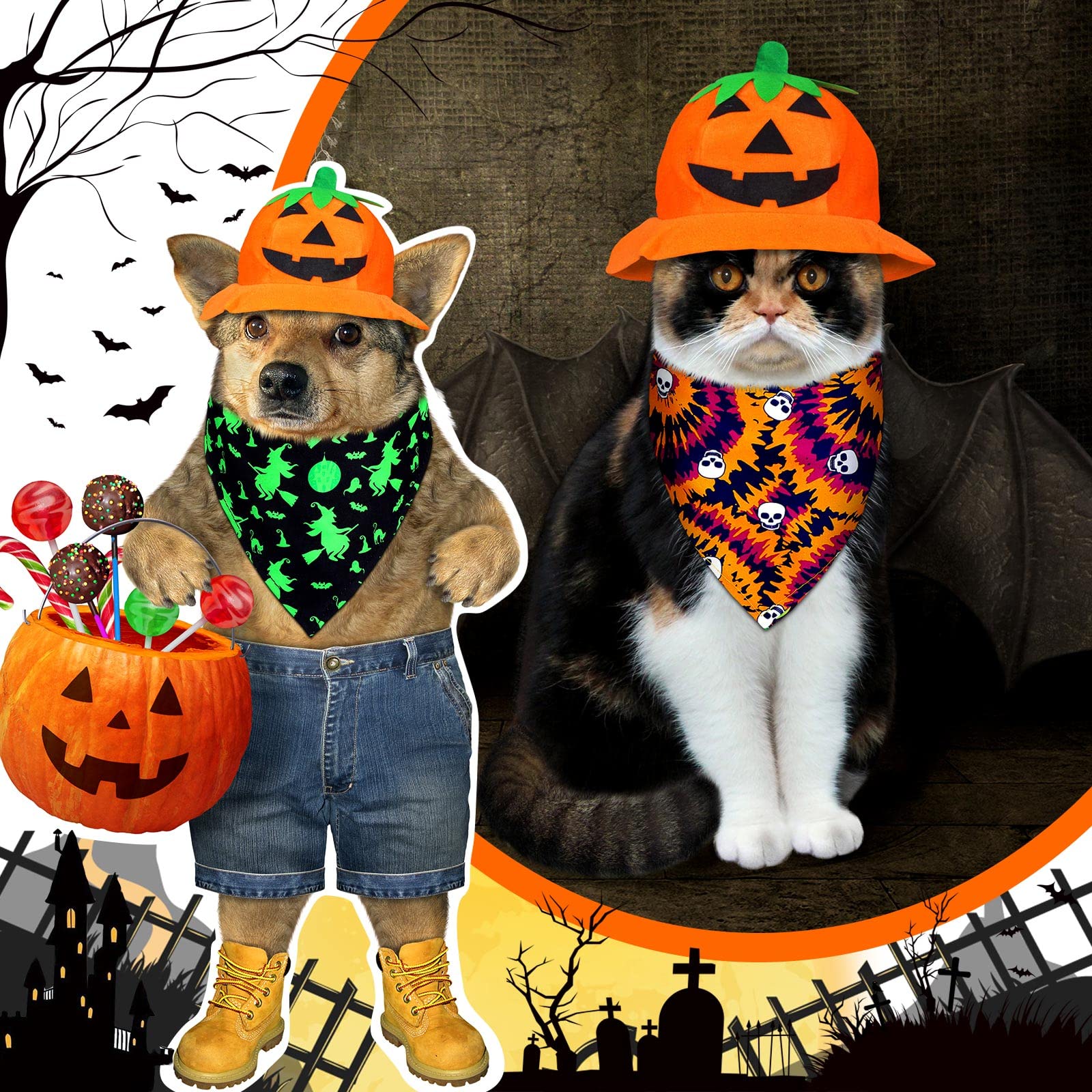 30 Stück Hundehalstücher für Weihnachten, Thanksgiving, Dreieck, wendbar, Lätzchen für Hunde, Herbst, Mädchen, verstellbares Haustier-Halstuch für kleine, mittelgroße und große Haustiere (groß)