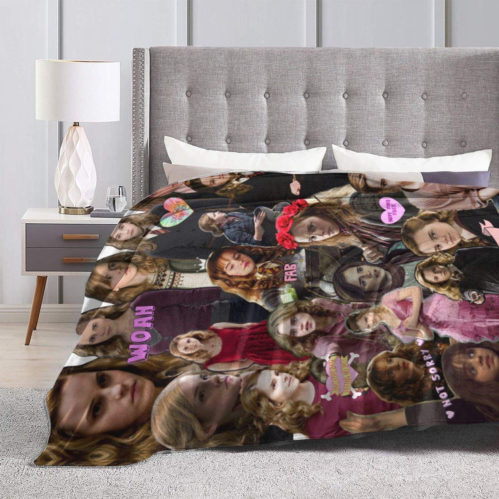 Zwergendecke Aus Flanell - Weich & Warm, 203 X 152 Cm Für Sofa, Bett & Als Geschenk