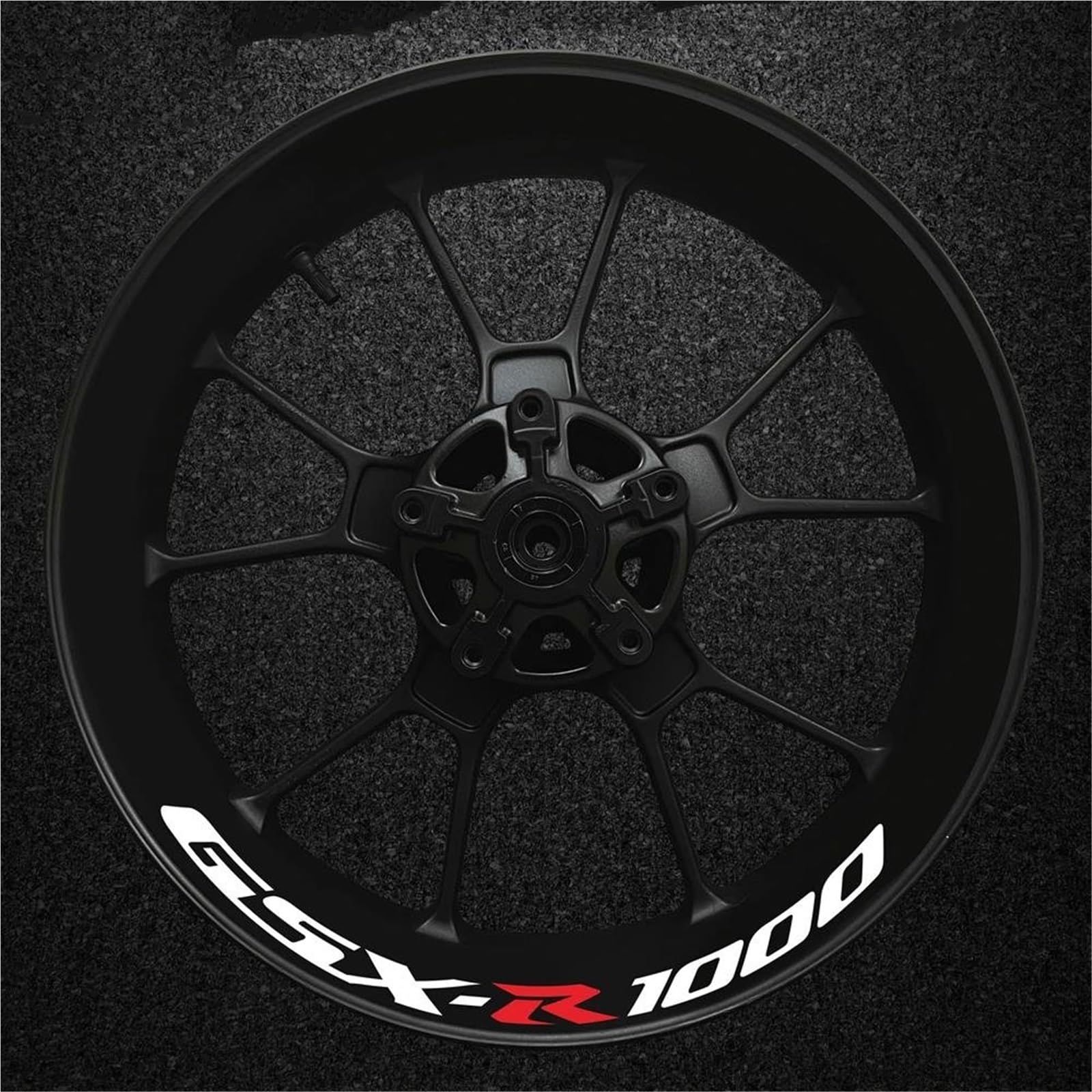 Wheel Stickers Motorcycle Reflective Wheel Decal for Suzuki GSXR1000 GSXR GSX-R 1000 GSX-R1000 Rim Stripe Decals Hub Stickers Rim Reflective Decal