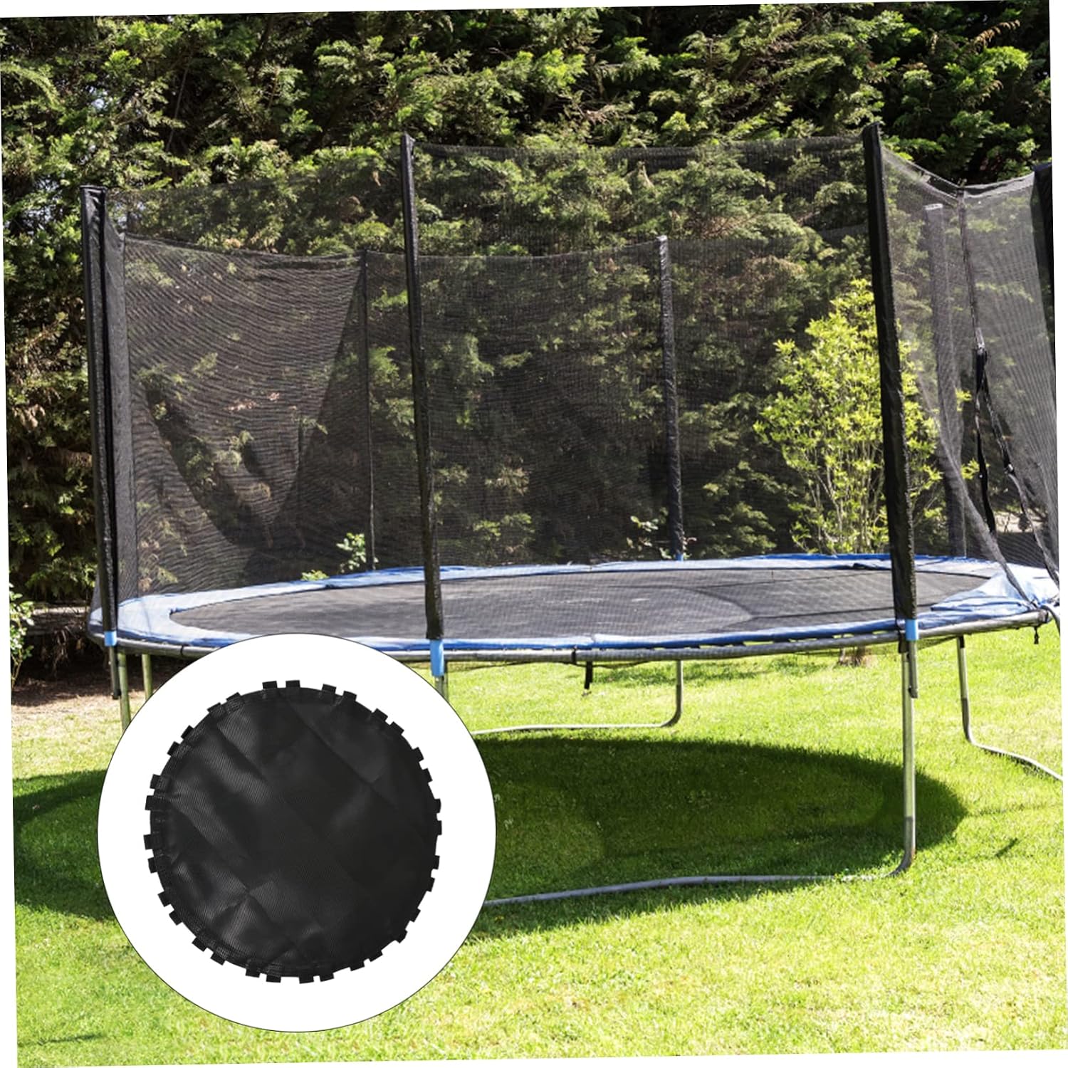 1pc Weatherproof Trampoline Mesh for Boys and Girls Round Trampoline Mat Exercise Mat