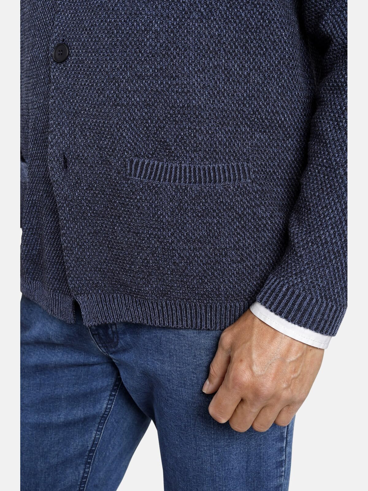 Jan Vanderstorm Homme Gilet en Maille Asger