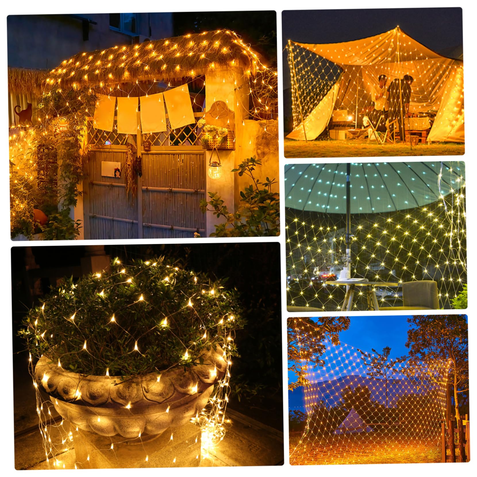 Net Lighting Wedding Reception