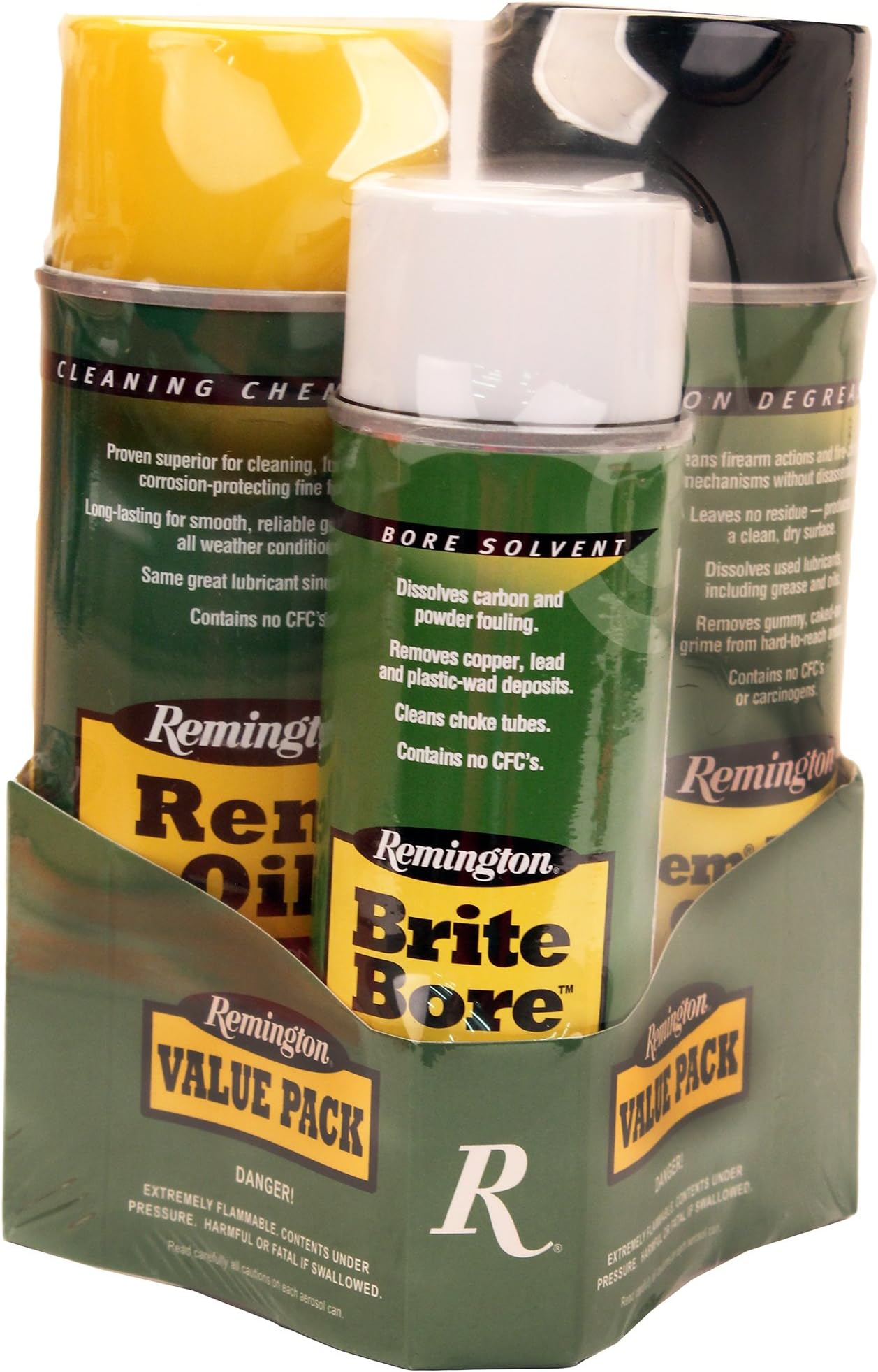 18156 Remington Accessories, Remington Oil, Brite Bore, 10 oz. Aerosols