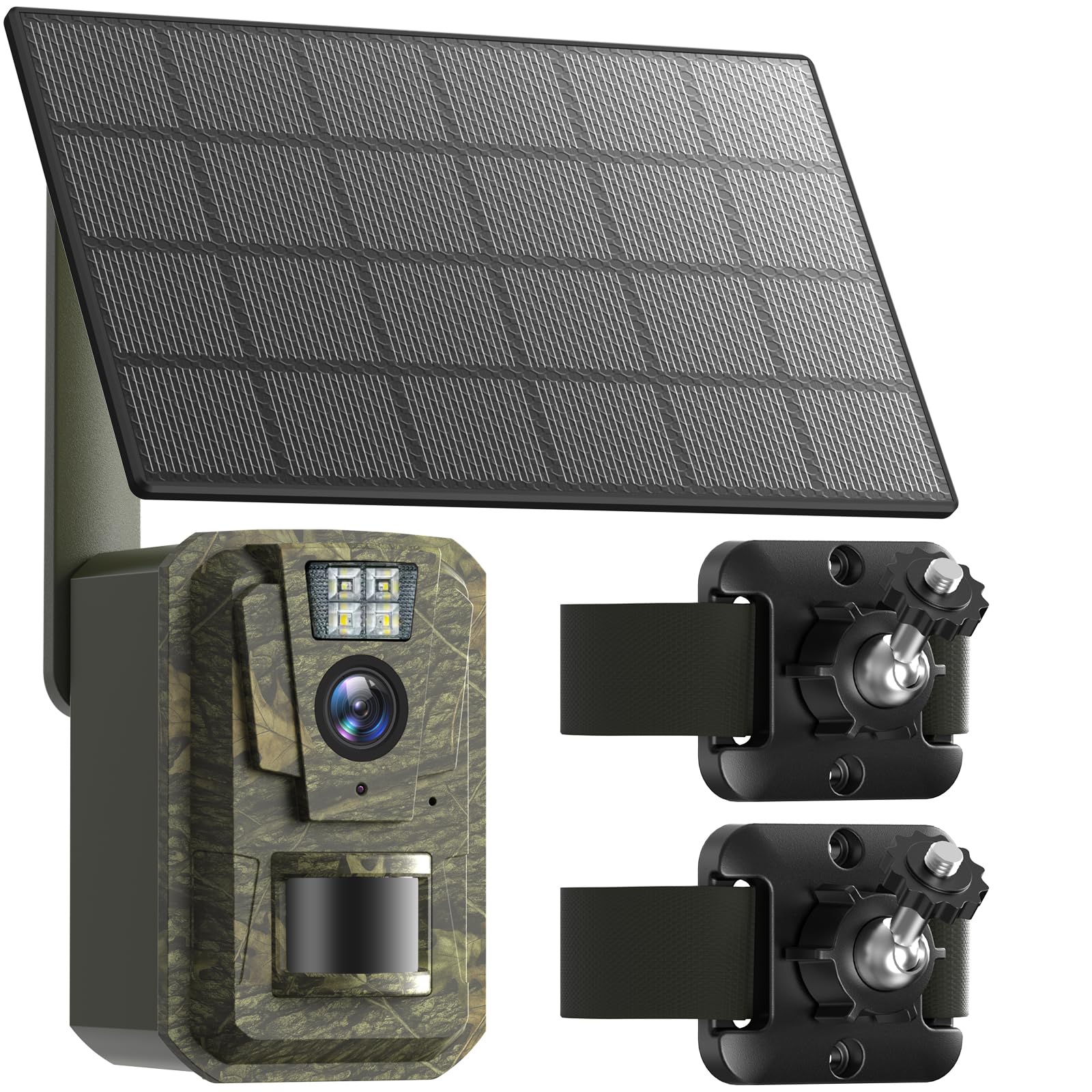 Amazon.com: TIEJUS 4G LTE Cellular Trail Camera, 2K Solar Powered