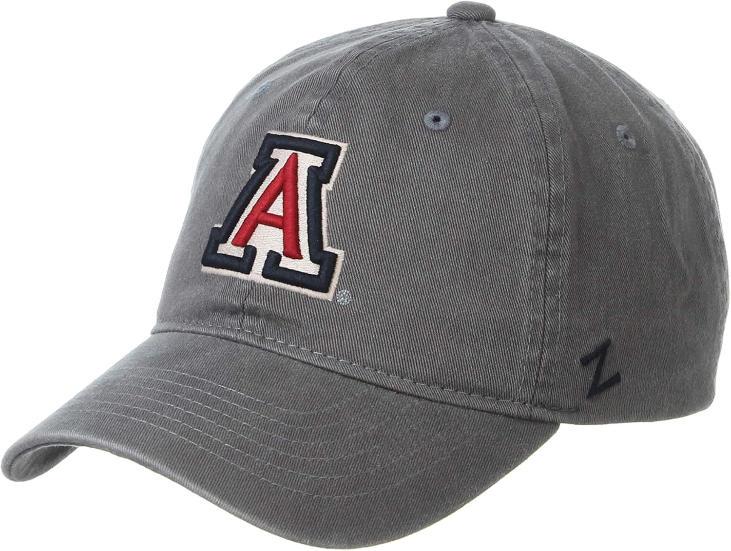 NCAA Arizona Wildcats Mens Adjustable Scholarship Hat Charcoal, Arizona Wildcats Charcoal, Adjustable, One size