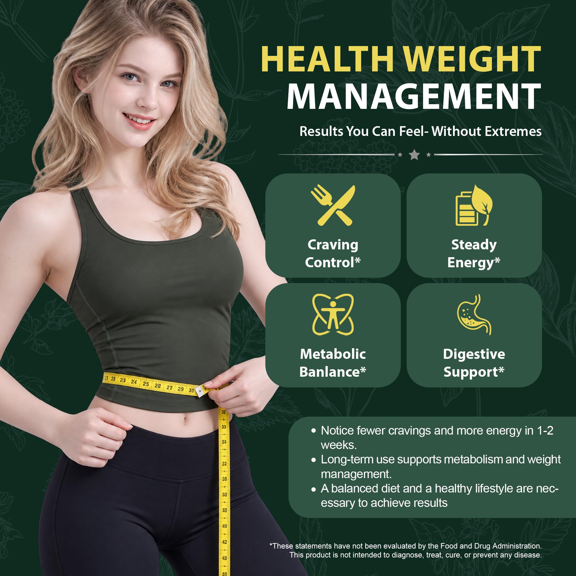 GLP-1 Weight Management Supplement with Berberine, Akkermansia & Gymnema — Amazon image 2