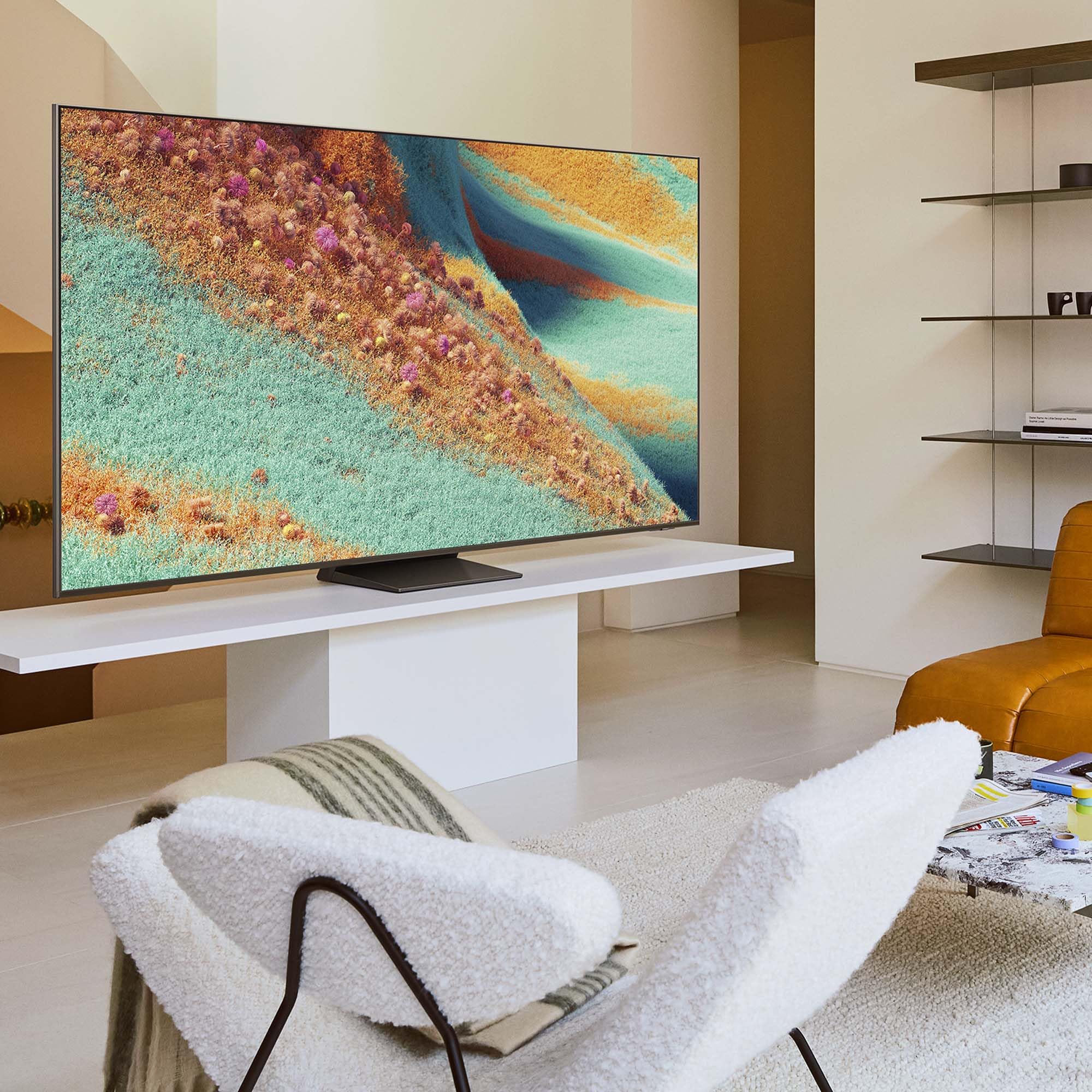 Samsung Neo QLED 4K Vision AI Smart TV 55'' QE55QN85FAUXZT NQ4 AI Gen2 Processor 4K AI Upscaling Dolby Atmos OTS Lite 2025