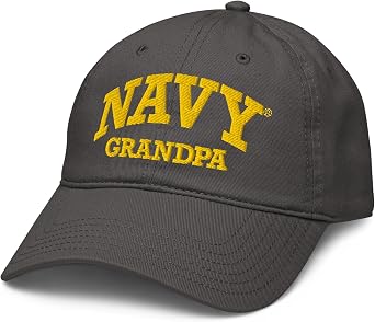 United States Navy Grandpa Adjustable Baseball Hat
