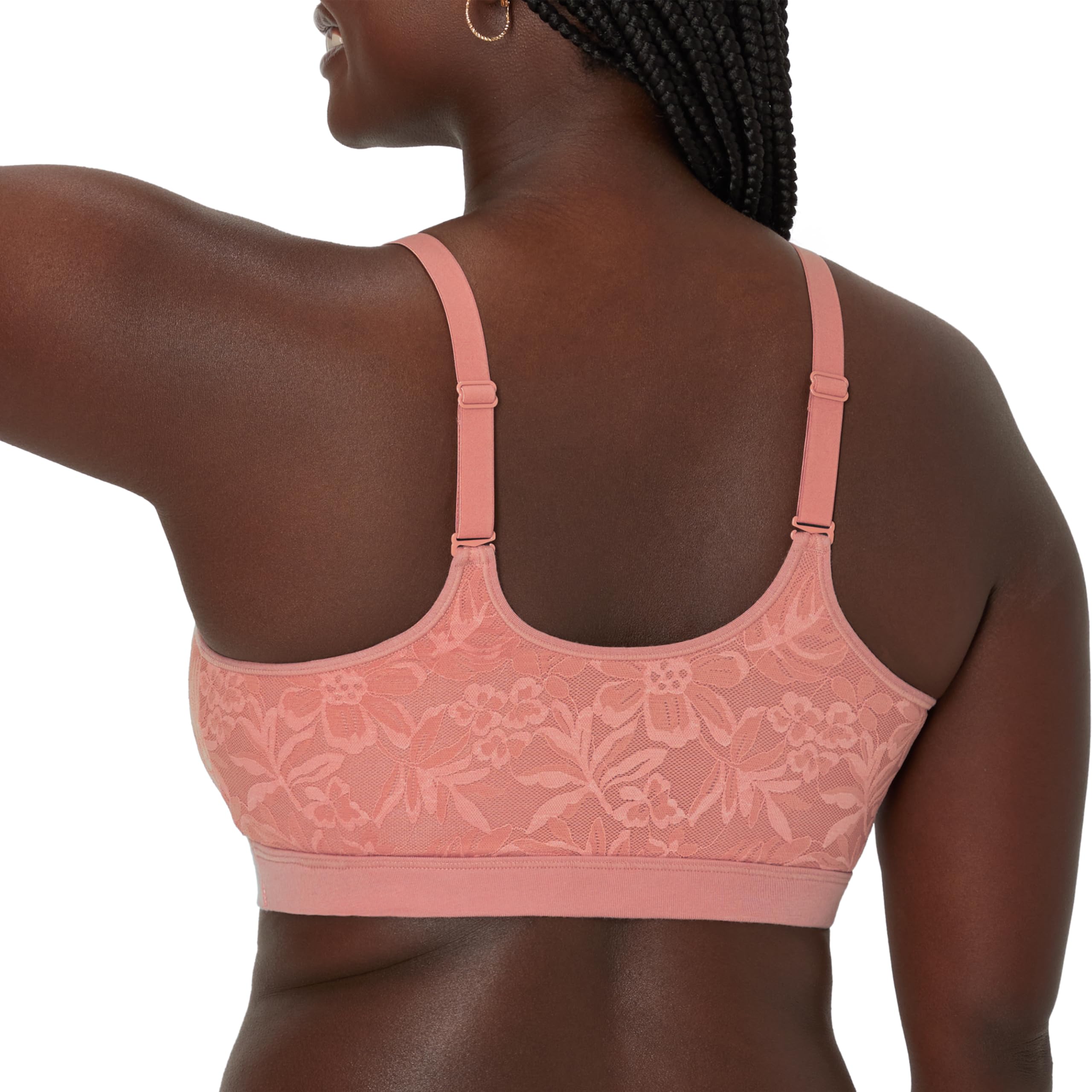 Bali Breathe Bralette, Pullover Wireless Bra, Breathable Bralette, Convertible Straps Reggiseno Donna (Pacco da 1)