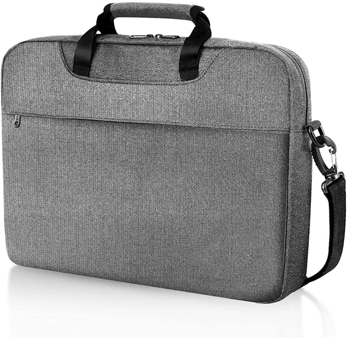 Dynotrek Legato 15.6 inch Laptop Messenger Bag Waterproof Laptop Briefcase for Men Women Large Lightweight Shoulder Bag for Work Business Travel -Denim Grey (B0B2N97R1L) Amazon Price History, Amazon Price Tracker